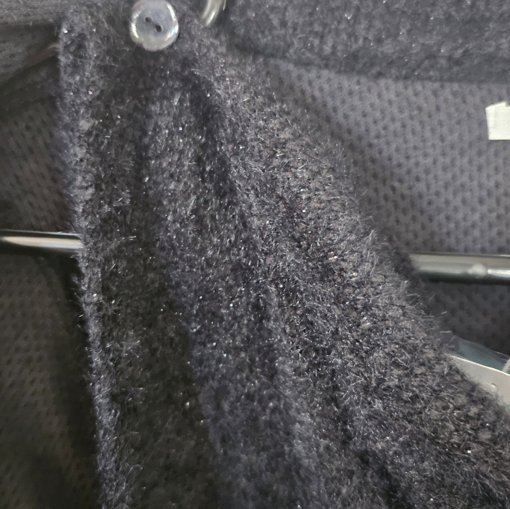Maurices - NWT Cozy Black Cowl Neck Sweater with split bottom. - Picture 9 of 14